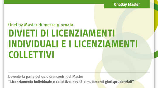 Immagine Divieti di licenziamenti individuali e i licenziamenti collettivi | Euroconference